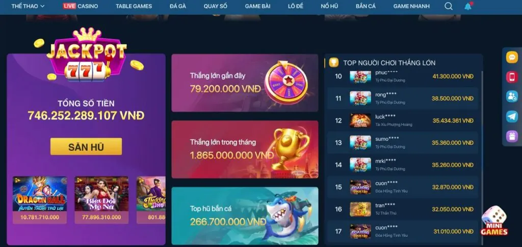 Hình ảnh kho trò chơi đa dạng của max10 web