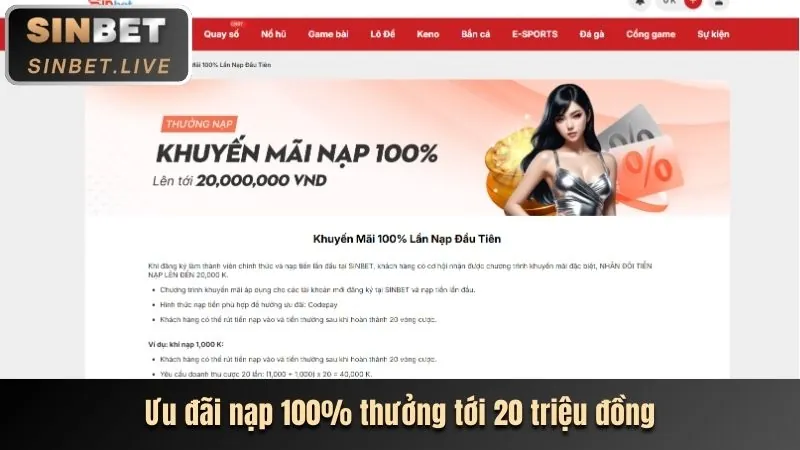 Khuyến mãi chào mừng thành viên mới max10 web